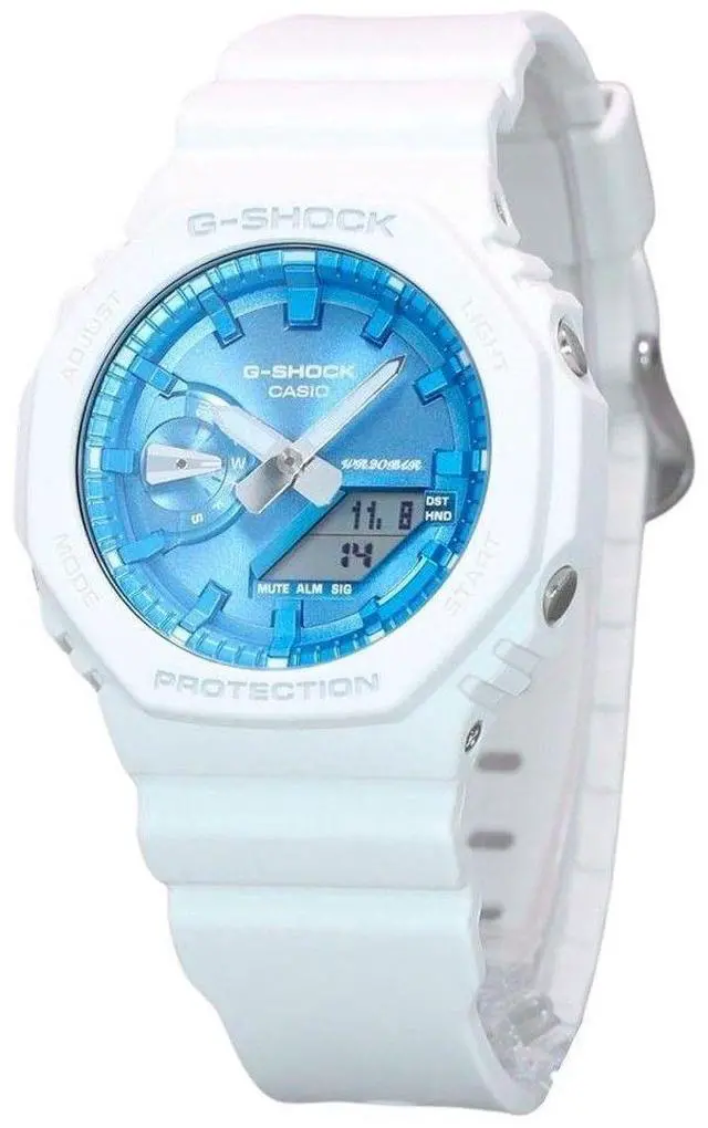 Casio G-Shock Blue Dial Quartz Sport 200M Men's Watch GA