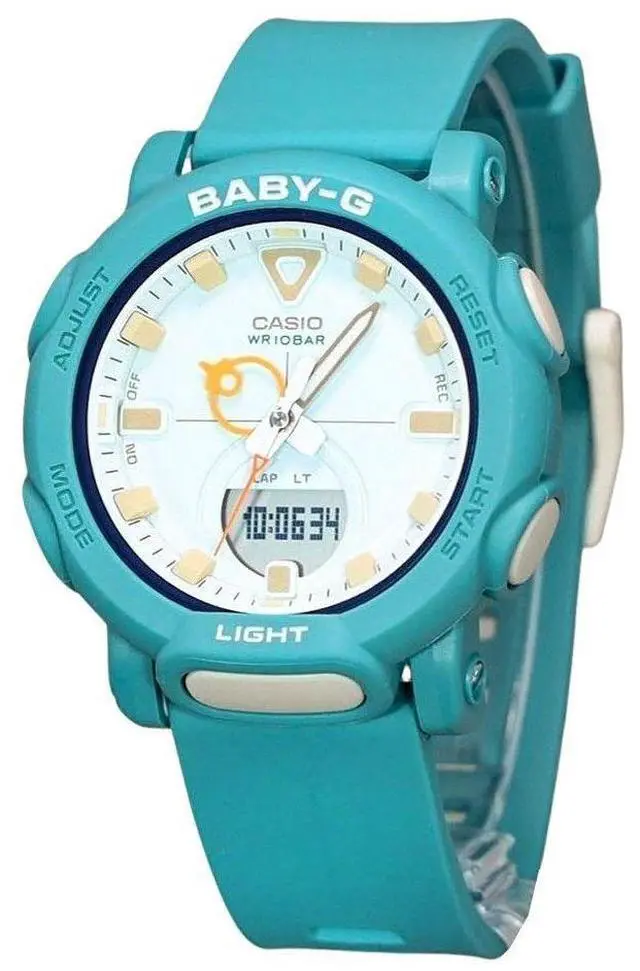 Main image of Casio Baby-G Light Green Dial Quartz Sports 100M Women's Watch BGA-310RP-3A