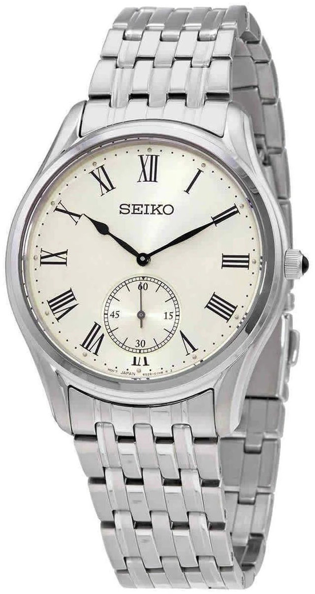 Main image of Seiko Conceptual Stainless Steel Cream Dial Quartz SRK047P1 Men's Watch