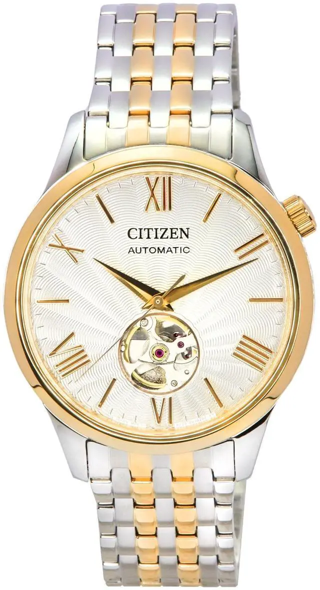 Main image of Citizen White Dial Automatic Dress Men's Watch NH9136-88A