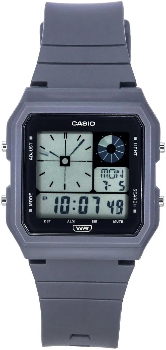 Main image of Casio POP Digital Grey Resin Strap Quartz LF-20W-8A2 Unisex Watch