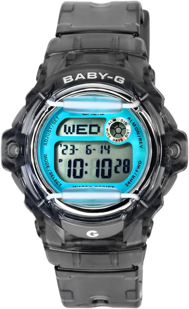 Main image of Casio Baby-G Digital Grey Resin Strap Quartz BG-169U-8B 200M Women's Watch