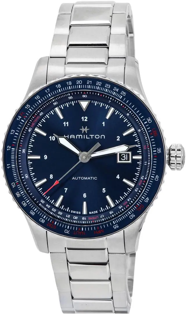 Main image of Hamilton Khaki Aviation Converter Blue Dial Automatic H76645140 100M Men's Watch