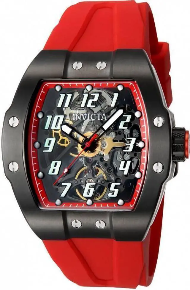 Main image of Invicta JM Correa Silicone Skeleton Dial Automatic 44649 Men's Watch