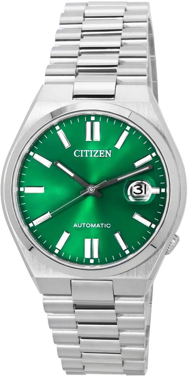Main image of Citizen Tsuyosa Stainless Steel Green Dial Automatic NJ0150-81X Men's Watch