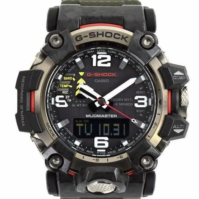 Main image of Casio G-Shock Analog Digital Sports Solar Powered 200M Mens Watch GWG-2000-1A3