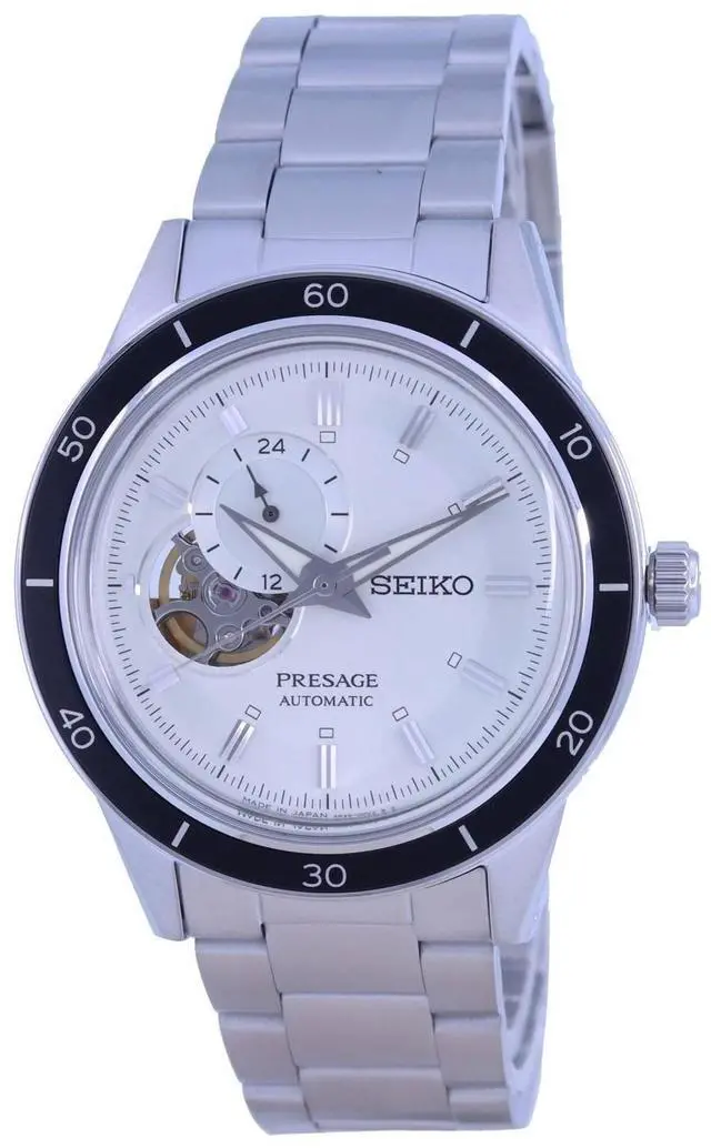 Main image of Seiko Presage Open Heart Cream Dial Automatic SSA423J1 Men's Watch