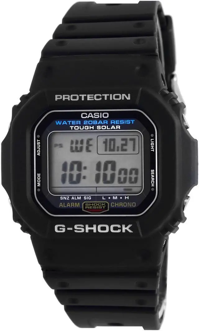 Main image of Casio G-Shock Origin Digital Resin Strap G-5600UE-1 G5600UE-1 200M Men's Watch