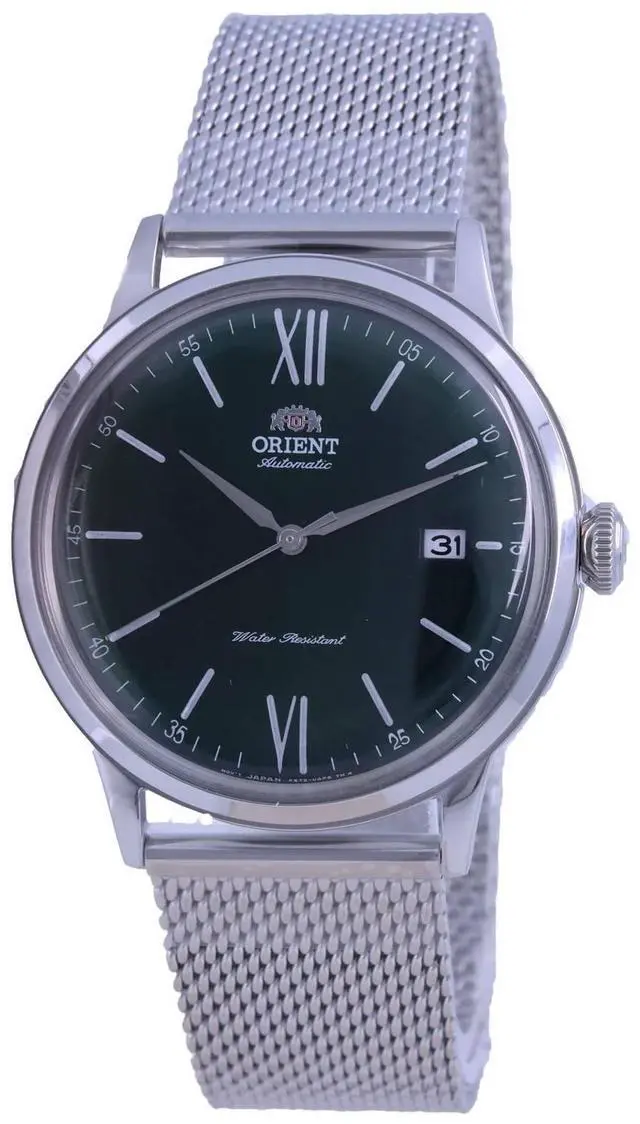 Main image of Orient Bambino Green Dial Automatic Men's Watch RA-AC0018E10B RA-AC0018E30B