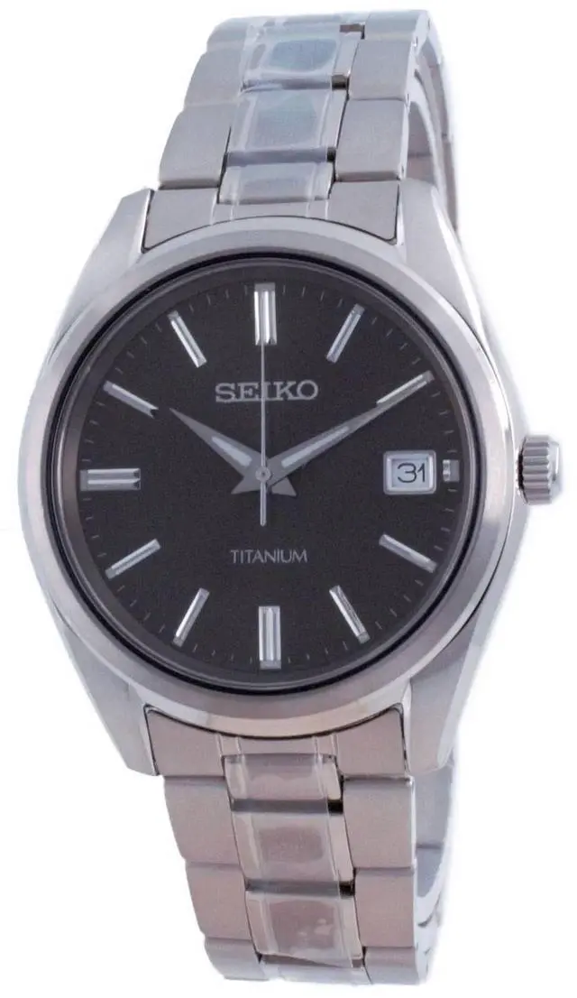 Main image of Seiko Discover More Titanium Quartz SUR375 SUR375P1 SUR375P 100M Men's Watch