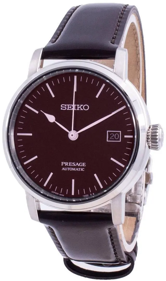 Main image of Seiko Presage Riki Watanabe Automatic Brown Enamel SPB115J1 100M Men's Watch