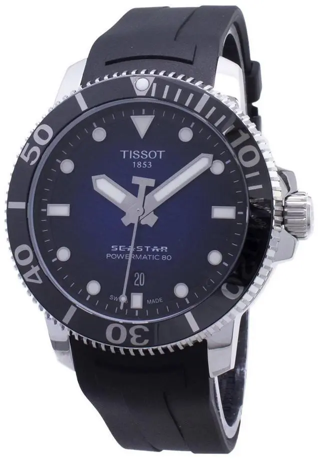 Alt view image 7 of 10 - Tissot T120.407.17.041.00 Seastar 1000 Powermatic 80 Men's Watch
