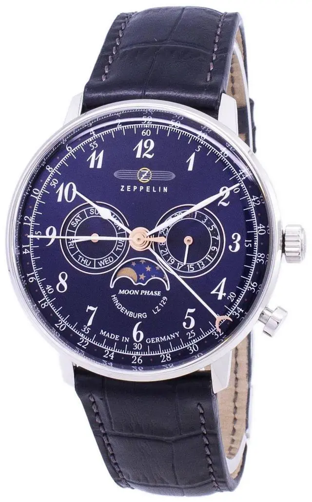 Main image of Zeppelin Series LZ 129 Hindenburg Germany Made 7036-3 70363 Men's Watch