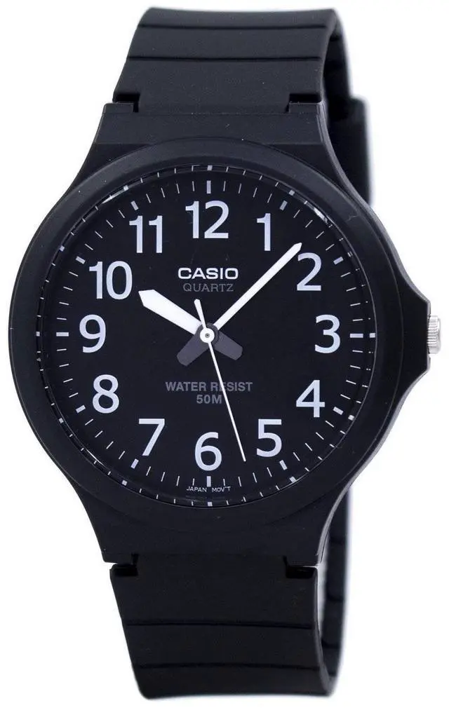 Alt view image 2 of 7 - Casio Mens Easy To Read Quartz Casual Watch - MW240-1BV