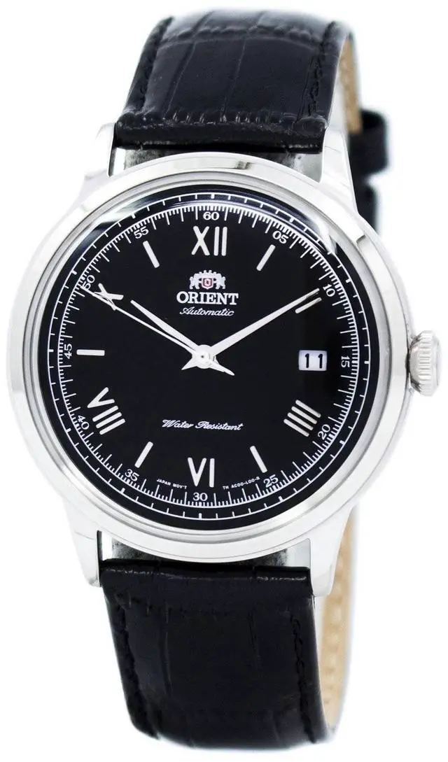 Alt view image 3 of 8 - Orient Second Generation Bambino Version 2 FAC0000AB0 AC0000AB Black Dial Classic Style Watch