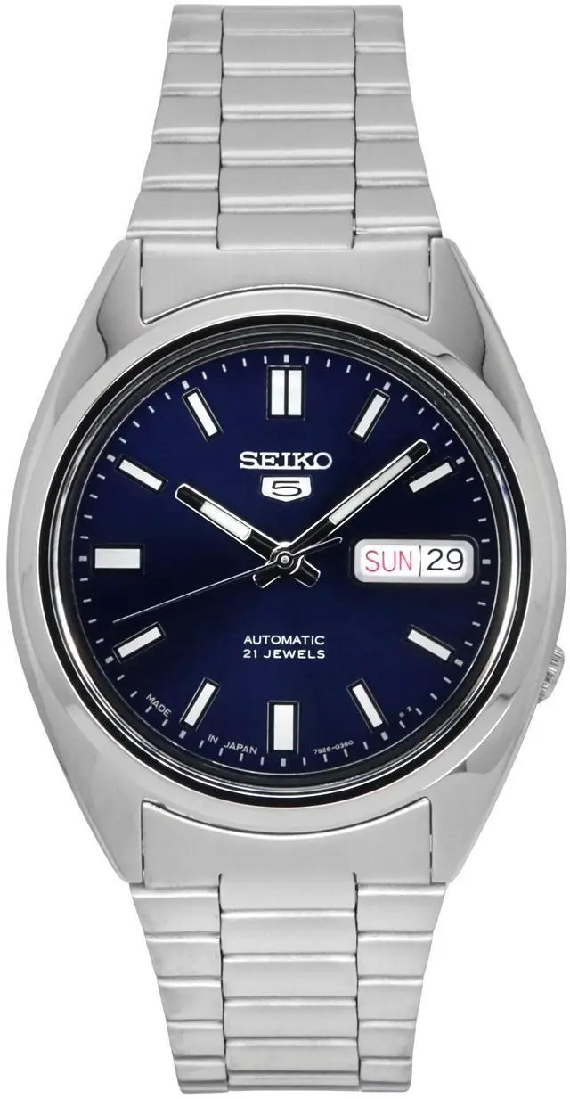 Main image of Seiko 5 Automatic 21 Jewels Japan Made SNXS77 SNXS77J1 SNXS77J Men's Watch