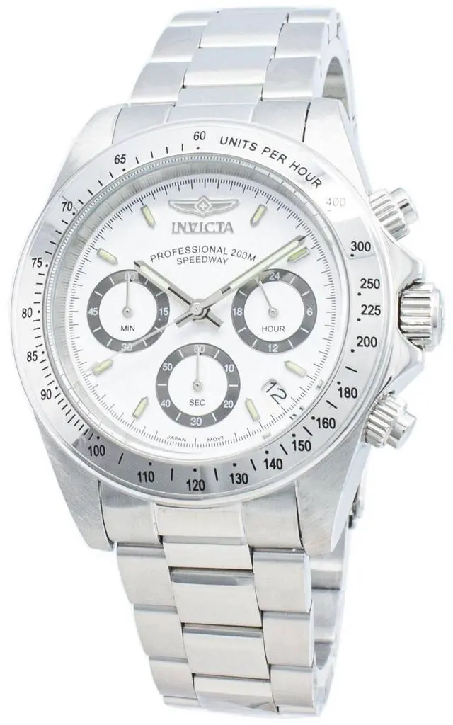 Alt view image 20 of 20 - Invicta Men's 9211 Speedway Chronograph Stainless Steel Watch