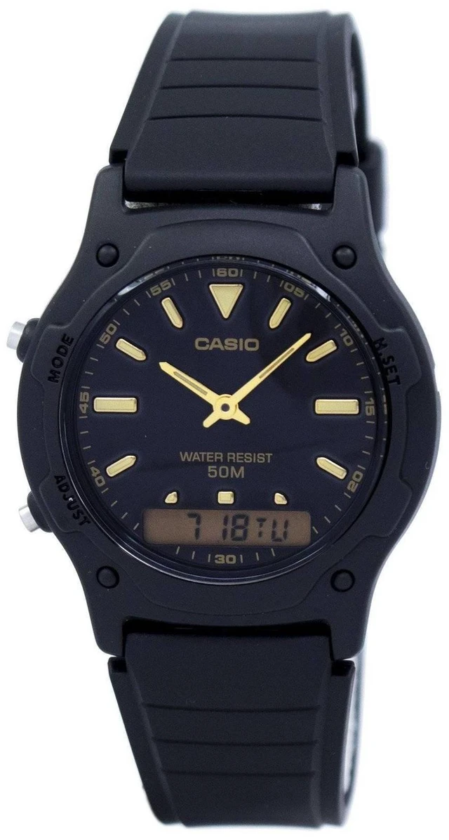 Main image of Casio Analog Digital Quartz Dual Time AW-49HE-1AVDF AW49HE-1AVDF Men's Watch