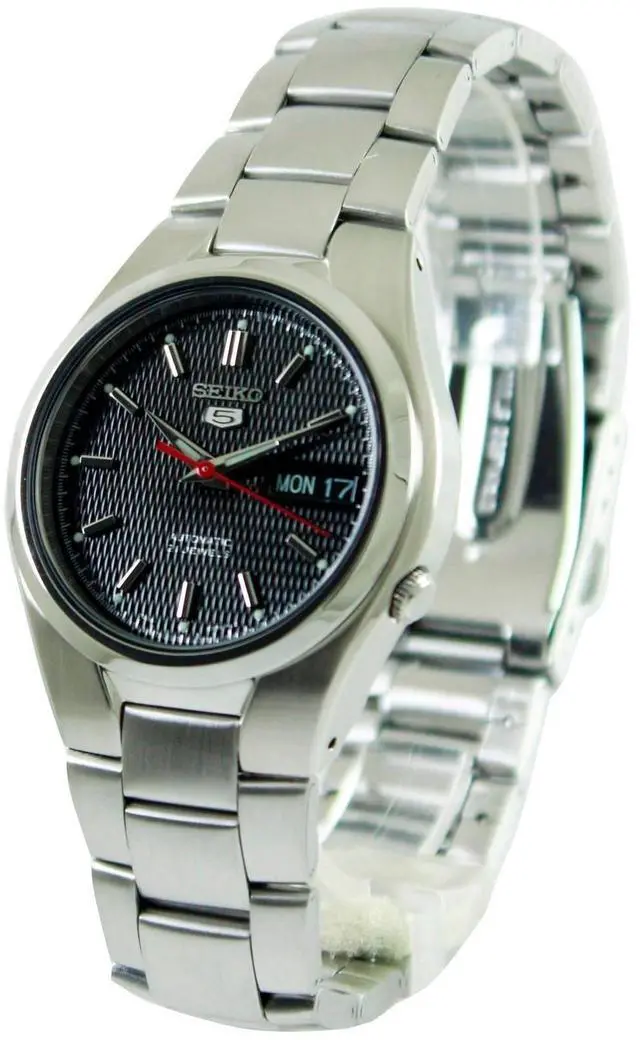 Alt view image 5 of 10 - Seiko 5 Mens Automatic Stainless Steel Watch