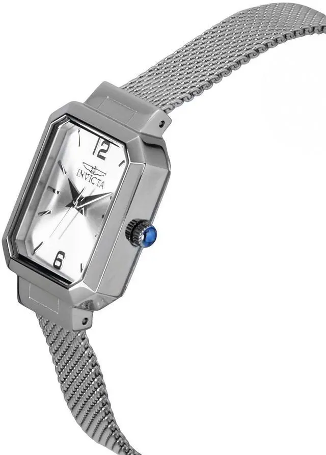 Alt view image 2 of 3 - Invicta Angel Stainless Steel Silver Dial Quartz 48150 Women's Watch