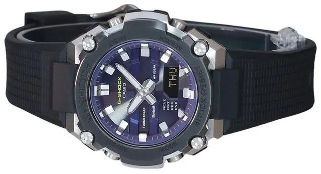 Alt view image 3 of 3 - Casio G-SHOCK G-STEEL Bluetooth Solar Alarm Timer GST-B600A-1A6 200M Mens Watch