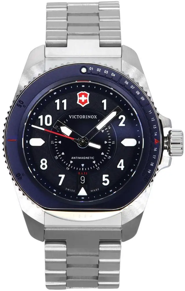 Main image of Victorinox Journey 1884 Swiss Made Blue Dial Quartz Diver 241978 200M Mens Watch