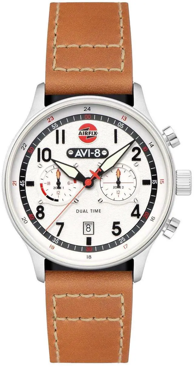 AVI-8 Hawker Hurricane Carey Dual Time Airfix Edition Quartz