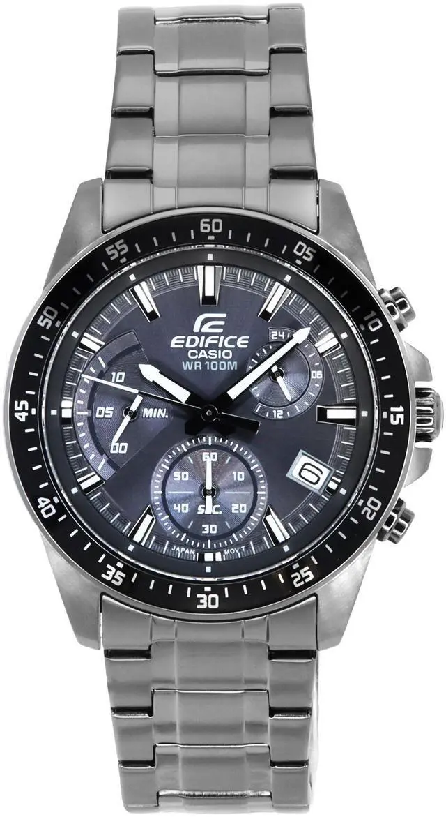 Main image of Casio EDIFICE Analog Chronograph Black Dial Quartz EFV-540DC-1C 100M Mens Watch