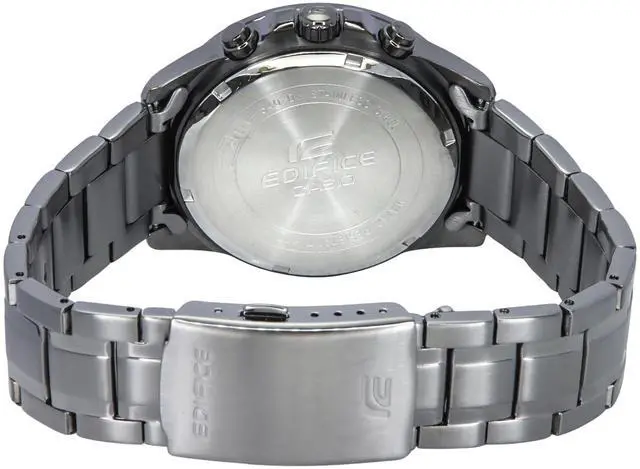 Alt view image 4 of 4 - Casio EDIFICE Analog Chronograph Black Dial Quartz EFV-540DC-1C 100M Mens Watch