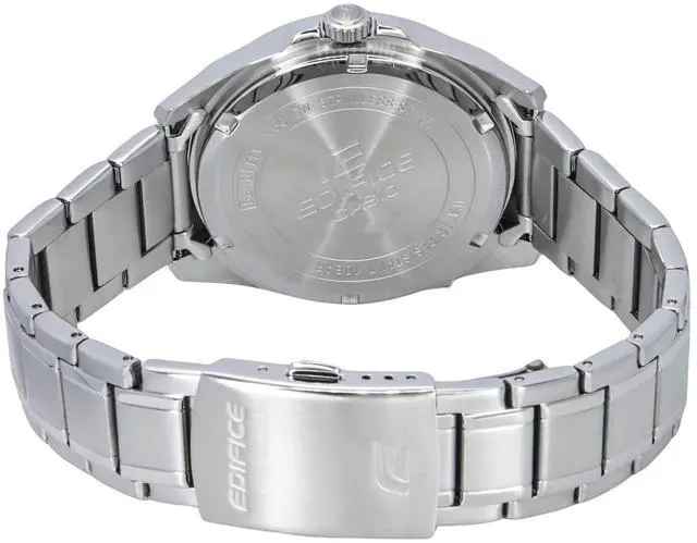Alt view image 4 of 4 - Casio EDIFICE Analog Stainless Steel Blue Dial Quartz EFV-150D-2A Mens Watch