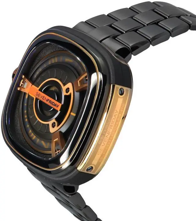 Alt view image 2 of 3 - Sevenfriday M-Series Stainless Steel Black Dial Automatic M2/02M 30M Mens Watch