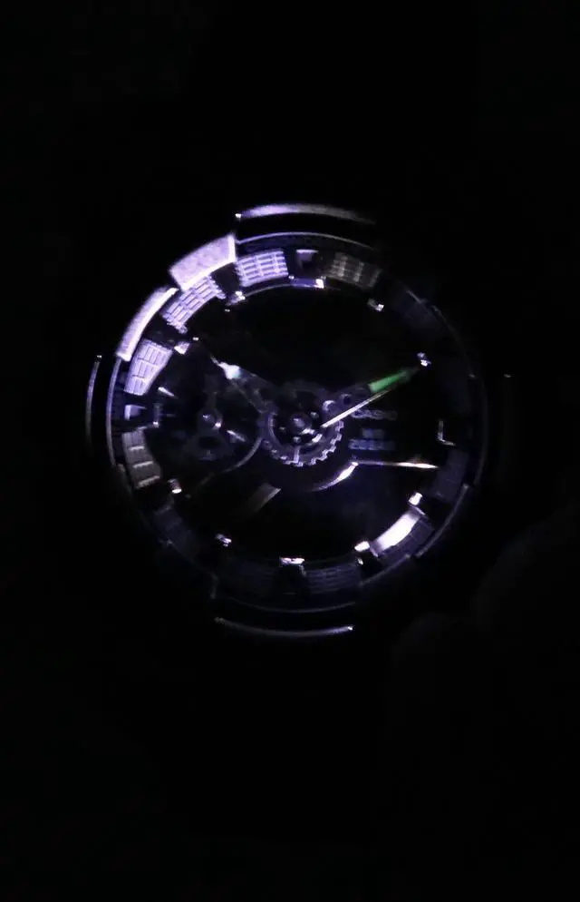 Alt view image 3 of 5 - Casio G-SHOCK Analog-Digital Alarm Timer Neobrite GM-110VB-1A 200M Mens Watch