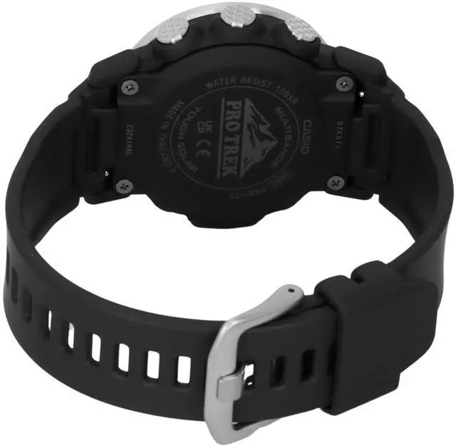 Alt view image 4 of 4 - Casio Pro Trek Digital Sports Tough Solar 100M Men's Watch PRW-35-1A