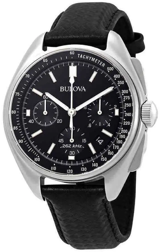 Alt view image 10 of 12 - Men's Bulova Special Edition Moon Chronograph Watch 96B251