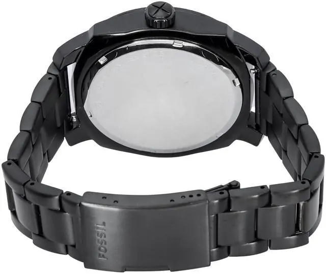 Alt view image 5 of 5 - Fossil Machine Men's Watch with Stainless Steel or Leather Band, Chronograph or Analog Watch Display