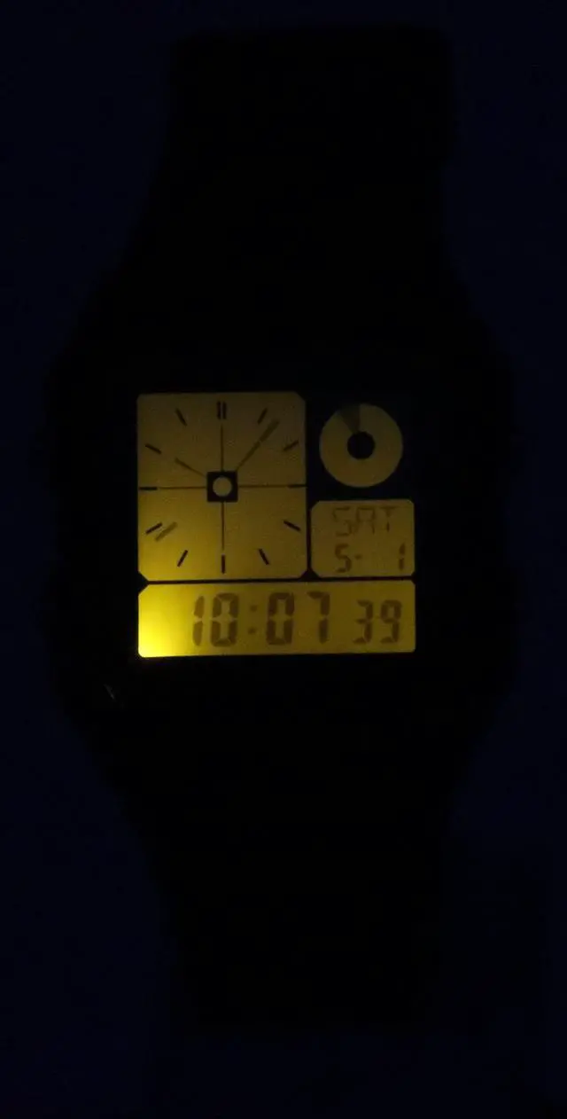 Alt view image 2 of 4 - Casio POP Retro Vintage Digital Black Resin Strap Quartz LF-20W-1A Unisex Watch