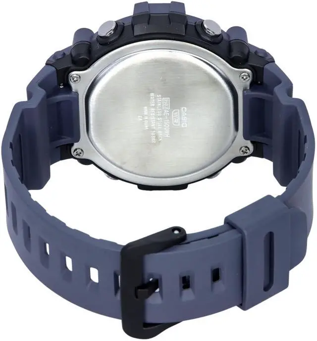 Alt view image 4 of 4 - Casio Alarm Chronograph Illuminator Light Quartz AE-1500WH-2A 100M Mens Watch
