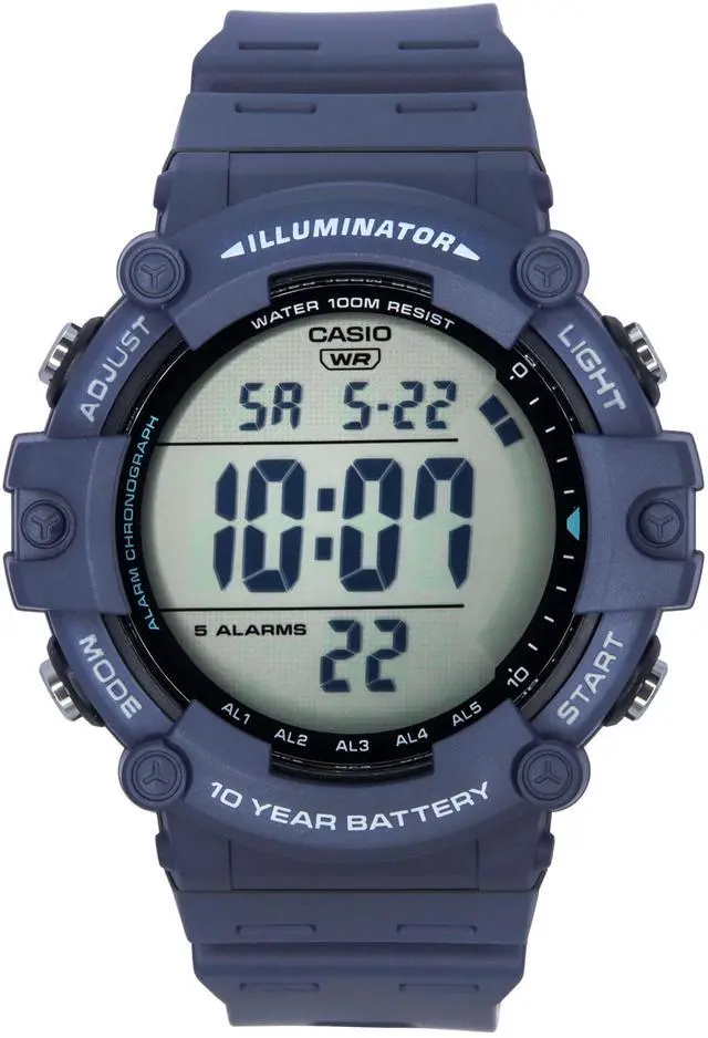 Main image of Casio Alarm Chronograph Illuminator Light Quartz AE-1500WH-2A 100M Mens Watch