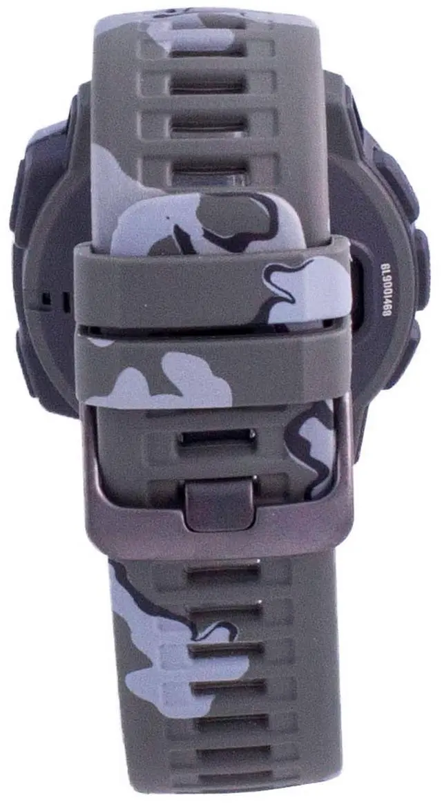 Alt view image 4 of 6 - Garmin Instinct Solar Camo Silicone Band 010-02293-06 Multisport Watch
