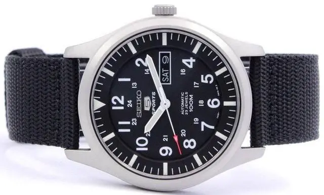 Alt view image 14 of 16 - Seiko Men's 5 Automatic Watch SNZG15K1