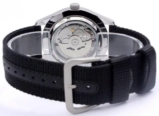 Alt view image 16 of 16 - Seiko Men's 5 Automatic Watch SNZG15K1