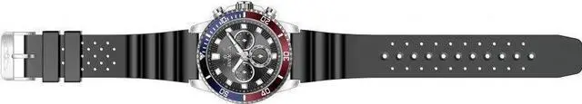 Alt view image 3 of 3 - Invicta Pro-Diver Chronograph GMT Black Dial Analog Quartz 46119 50M Mens Watch