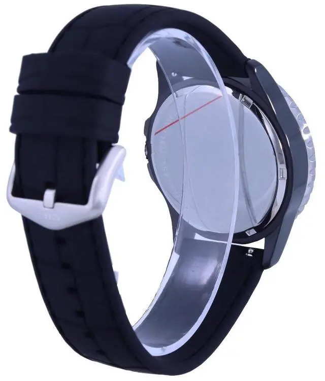 Alt view image 9 of 9 - Fossil FB-01 Black Silicone Mens Watch