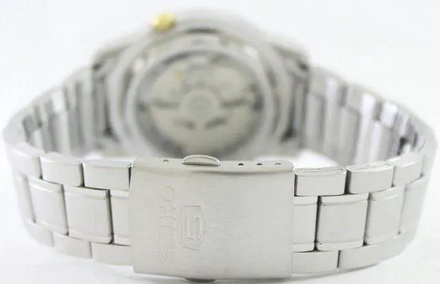 Alt view image 6 of 7 - Seiko 5 Automatic Golden Dial With Quarter Speed Dial Look SNKK29K1 Mens Watch