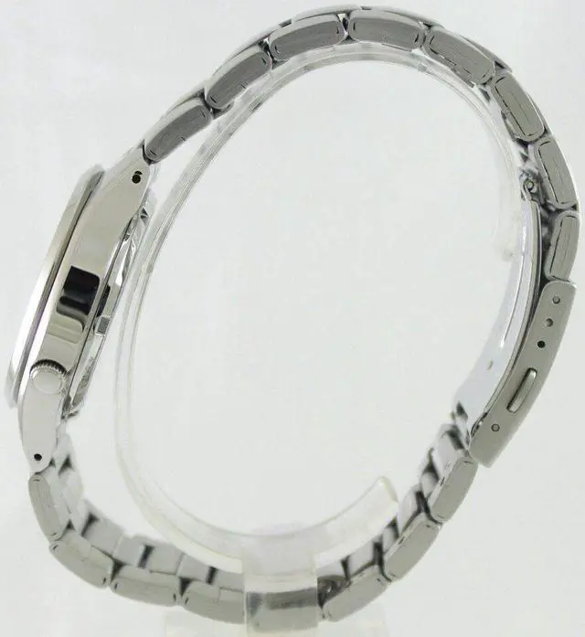 Alt view image 3 of 7 - Seiko 5 Automatic 21 Jewels Blue Dial Stainless Steel SNK603K1 Analog Mens Watch