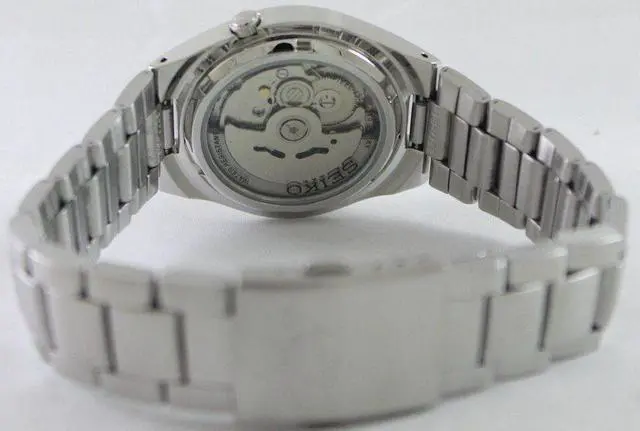 Alt view image 7 of 7 - Seiko 5 Automatic 21 Jewels Blue Dial Stainless Steel SNK603K1 Analog Mens Watch