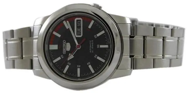 Alt view image 7 of 9 - Seiko 5 Silver Watch SNKK31K1