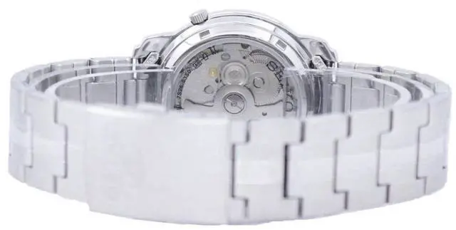 Alt view image 7 of 7 - Seiko 5 Automatic 21 Jewels Stainless Steel Silver Dial SNKK65K1 30M Mens Watch