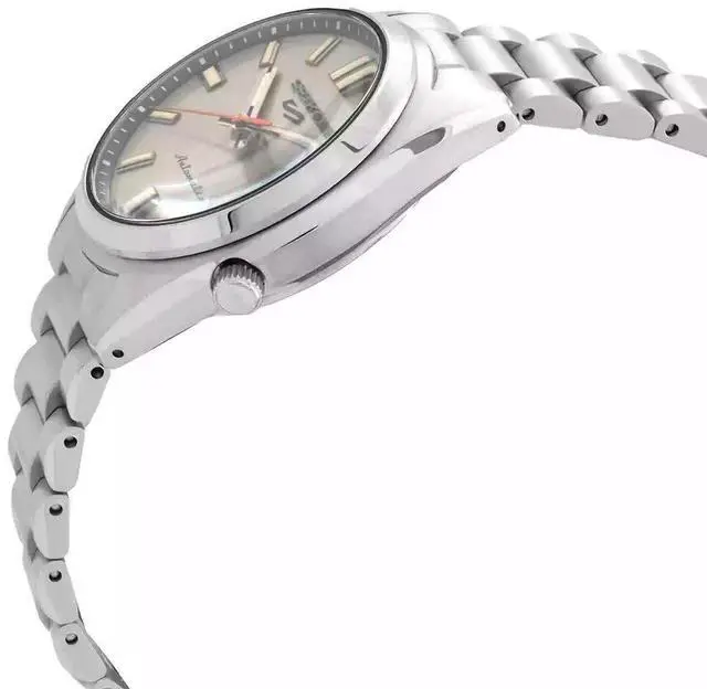 Alt view image 2 of 3 - Seiko 5 Sports Beige Dial Automatic Sports 100M Men's watch SRPK91K1