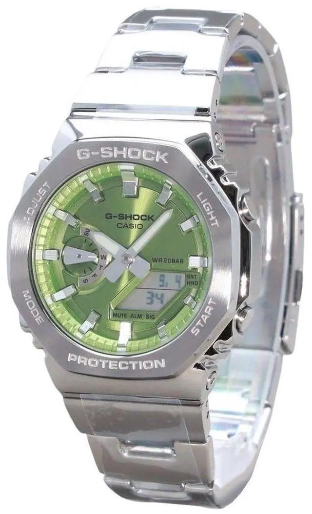Main image of Casio G-Shock Green Dial Quartz Sports 200M Men's Watch GM-2110D-3A